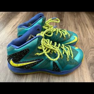 Lebron 10 X PS Elite Sport Turquoise Miami Dade